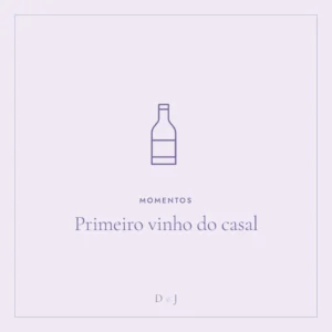 Ilustração do presente: Primeiro vinho do casal